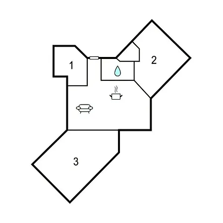 別荘 2 Bedroom Cozy In
